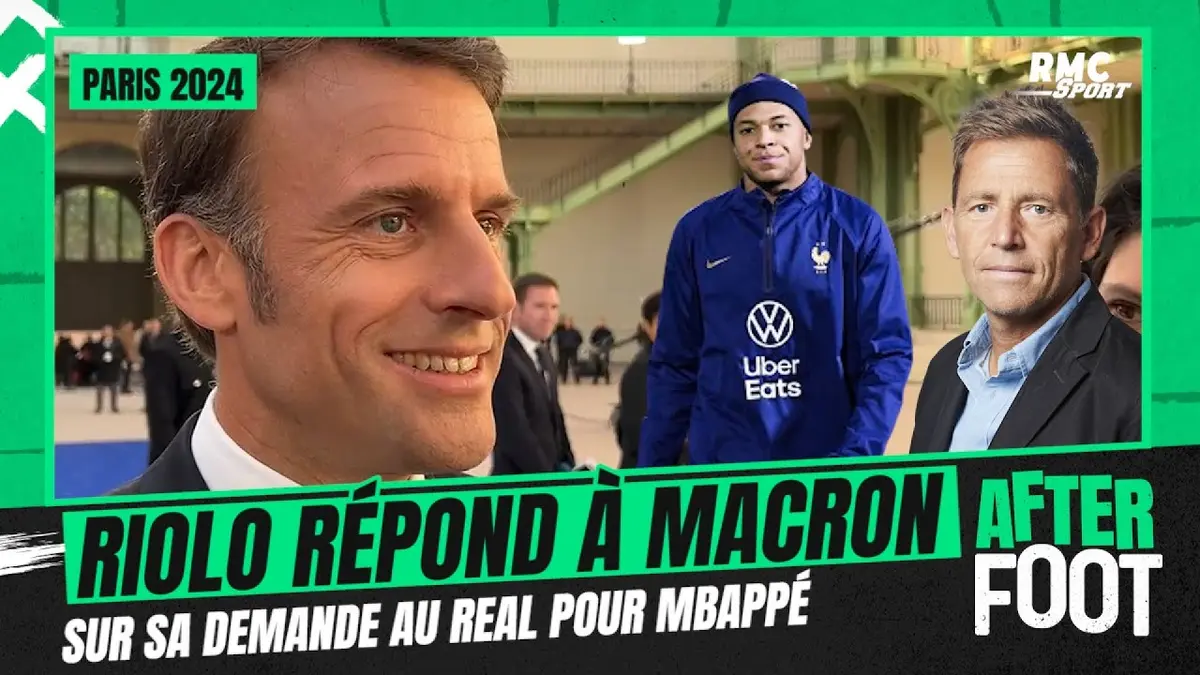 replay de Mbappé aux JO ? Riolo répond à Macron sur sa demande au Real