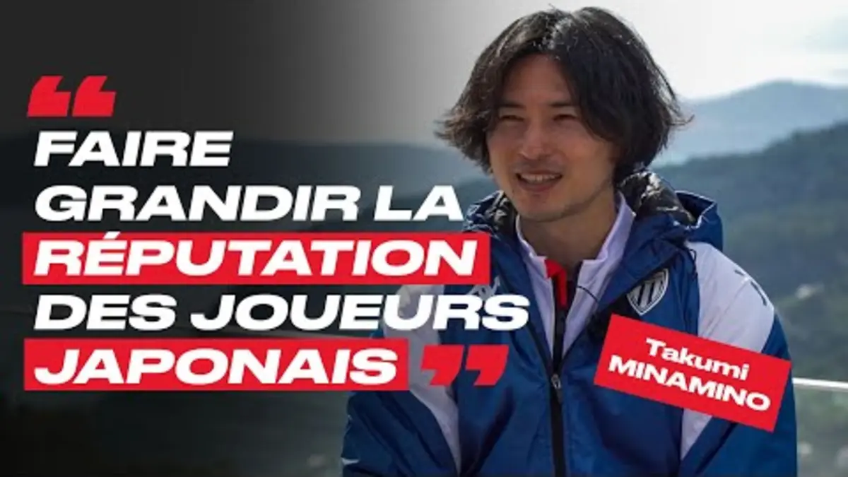 replay de "Mbappé ? Lui, il ne rigole pas" | L'interview de Takumi Minamino (AS Monaco)