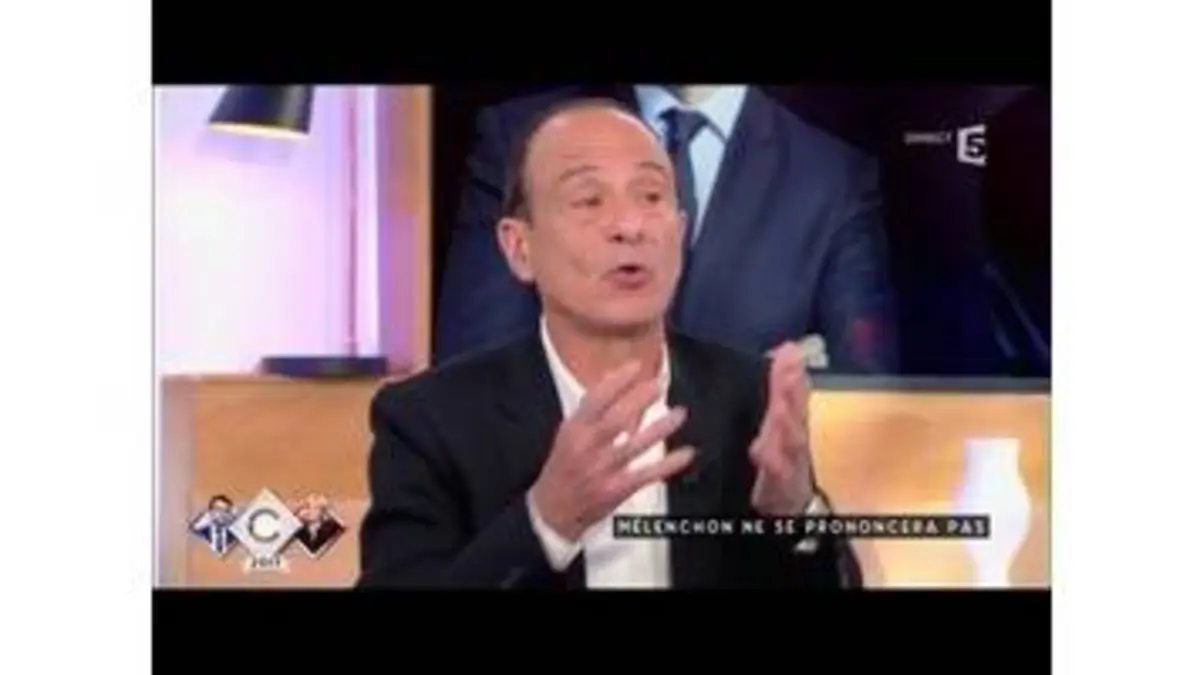 replay de Mélenchon ne se prononcera pas - C à vous - 26/04/2017