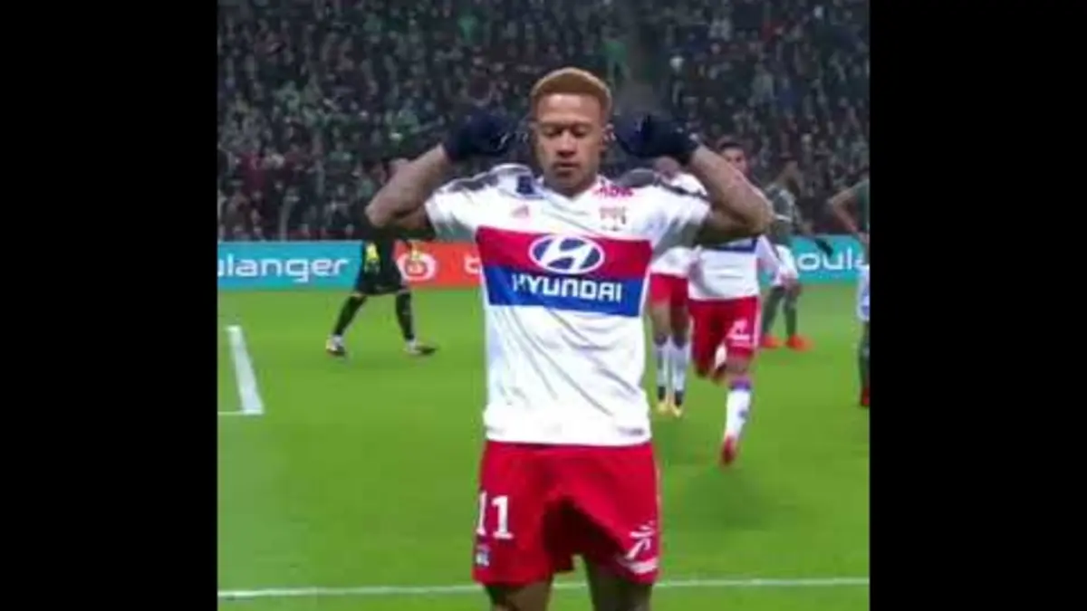 replay de Memphis Depay ? #ligue1 #olympiquelyonnais #depay