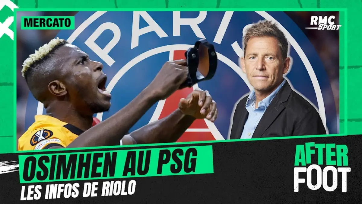 replay de Mercato : Le PSG travaille sur Osimhen cet hiver, Kolo Muani "va partir", les informations de Riolo