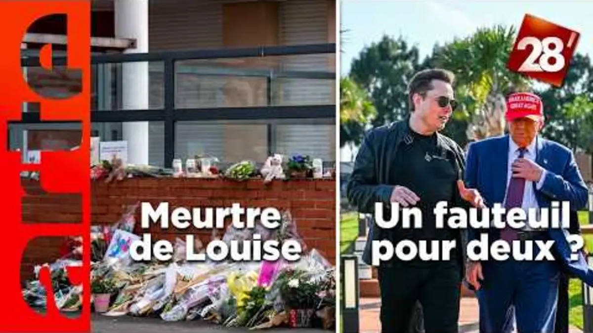 replay de Meurtre de Louise, le duo Trump/Musk, le retour de “Strip-tease”… Le Club | 28 minutes | ARTE