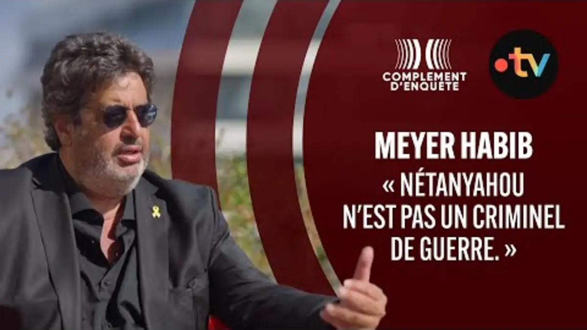replay de Meyer Habib dans les fauteuils rouges de Complément d'enquête