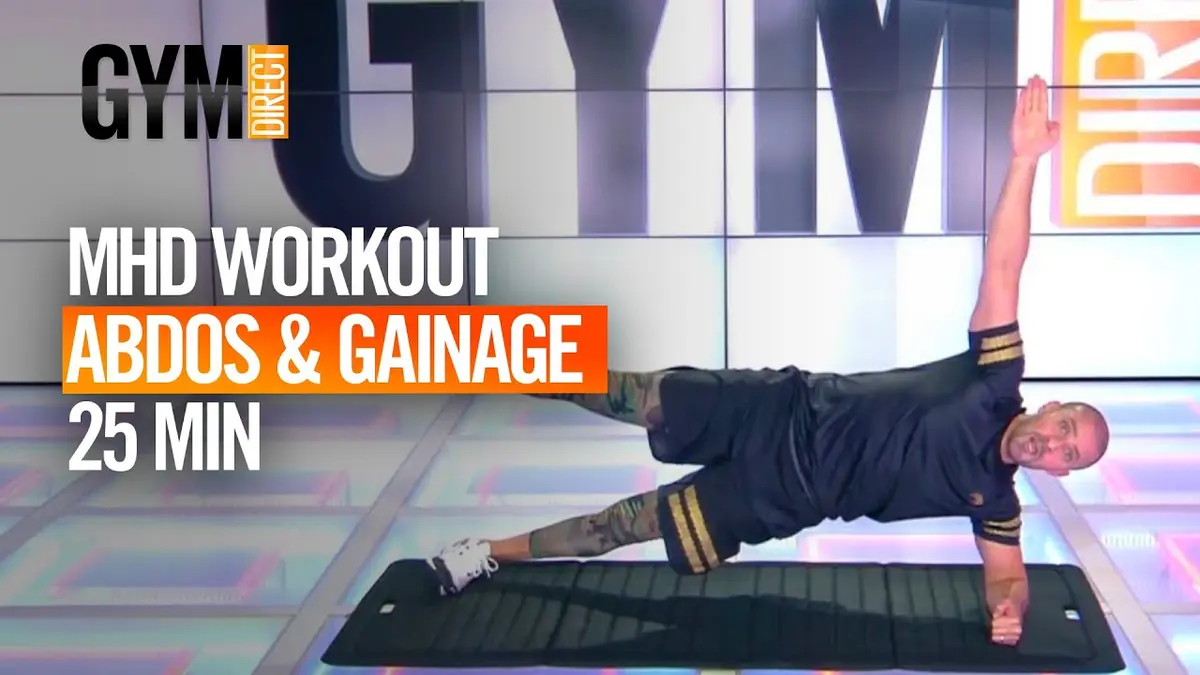 replay de MHD WORKOUT ABDOS & GAINAGE - Gym Direct