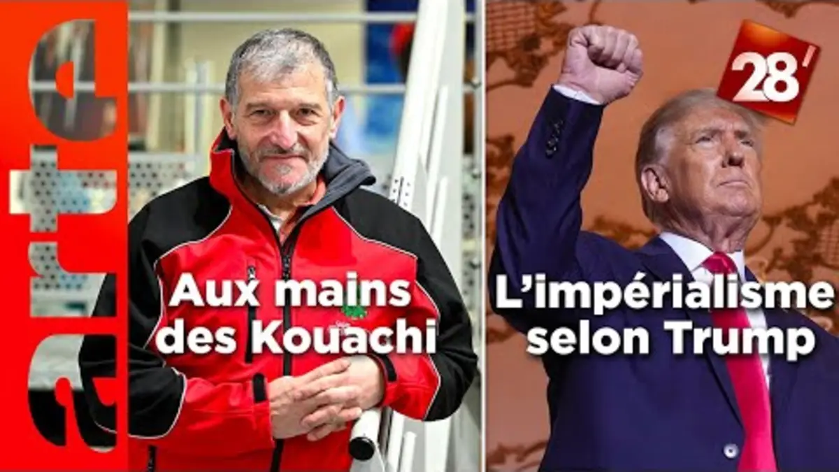 replay de Michel Catalano, otage des frères Kouachi / Les menaces d’annexion de Trump | 28 minutes | ARTE