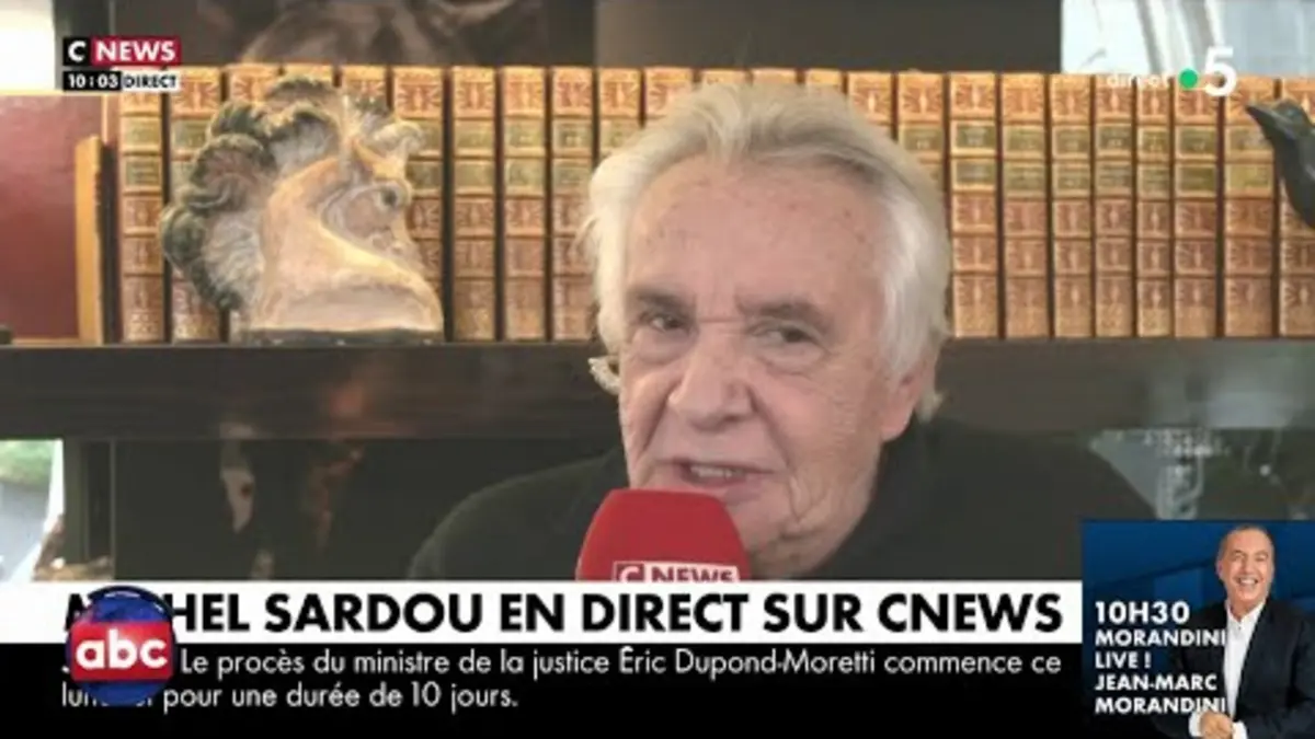replay de Michel Sardou était tout colère ce matin… - L’ABC - C à Vous - 06/11/2023