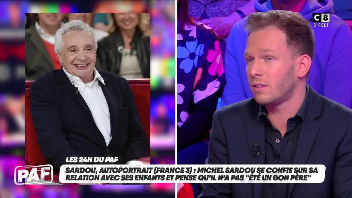 replay de Michel Sardou s'est confié sur sa relation avec ses enfants