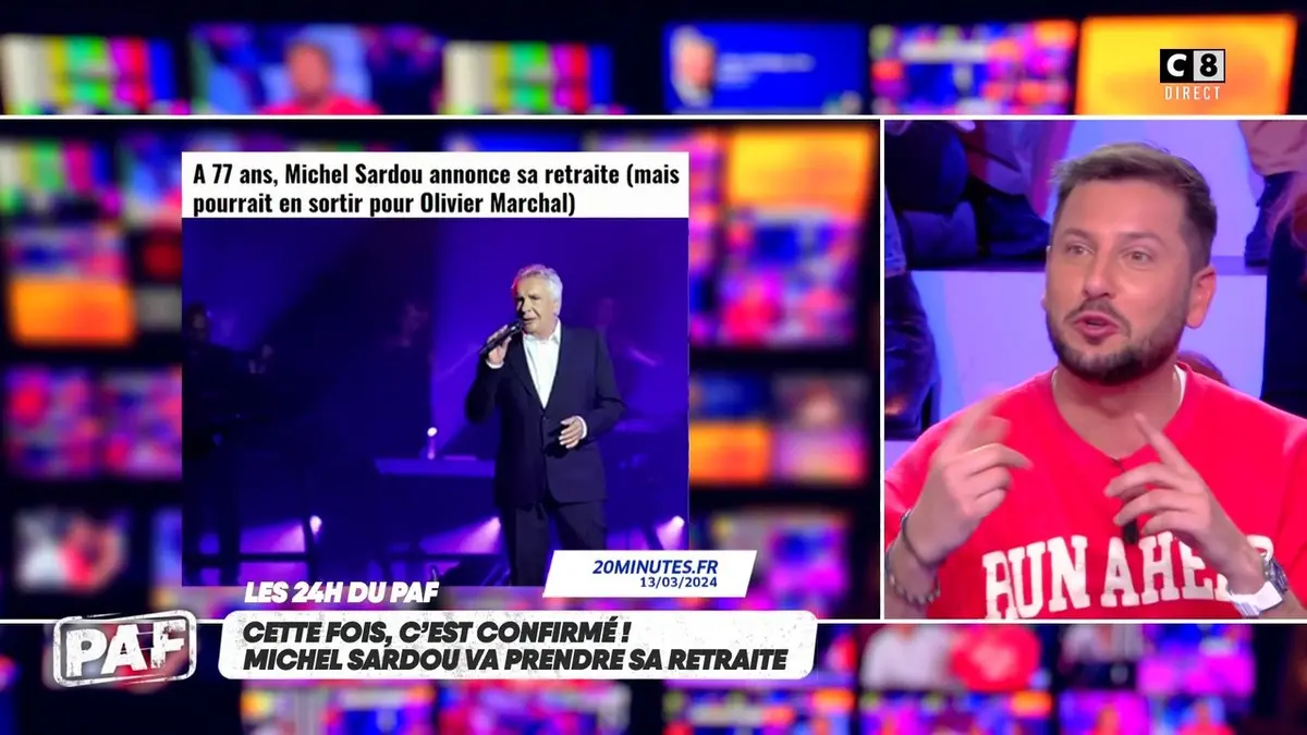replay de Michel Sardou va prendre sa retraite !