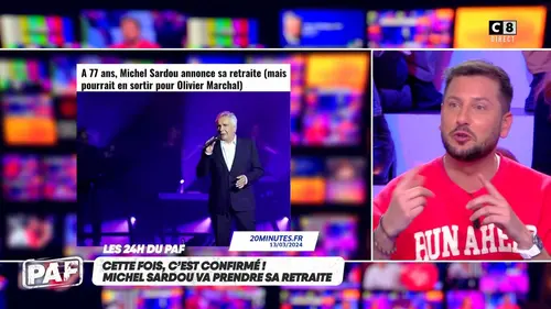 replay de Michel Sardou va prendre sa retraite !