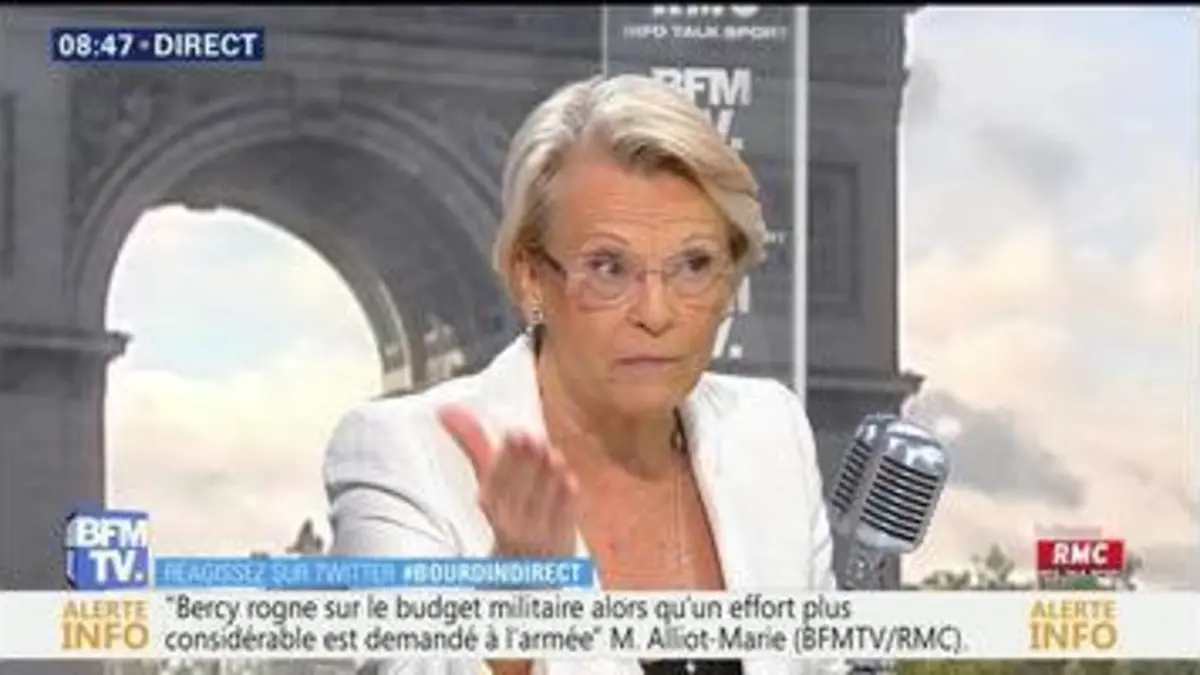 replay de Michèle Alliot-Marie face à Raphaëlle Duchemin en direct