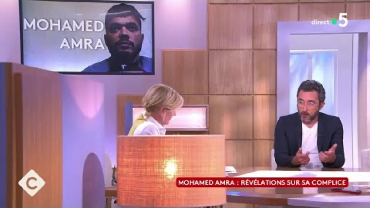 replay de Mohamed Amra : révélations sur sa complice - C à Vous - 03/06/2024