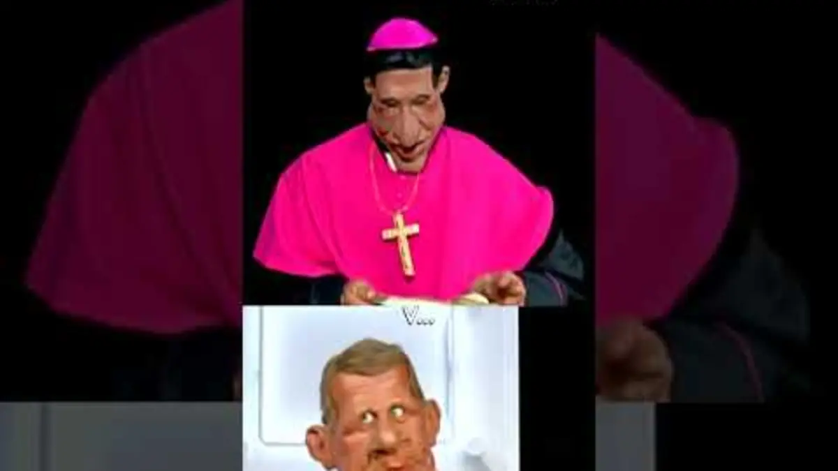 replay de Monseigneur Sylvestre s'excuse ✝️??? #Shorts #Religion #Humour #LesGuignols
