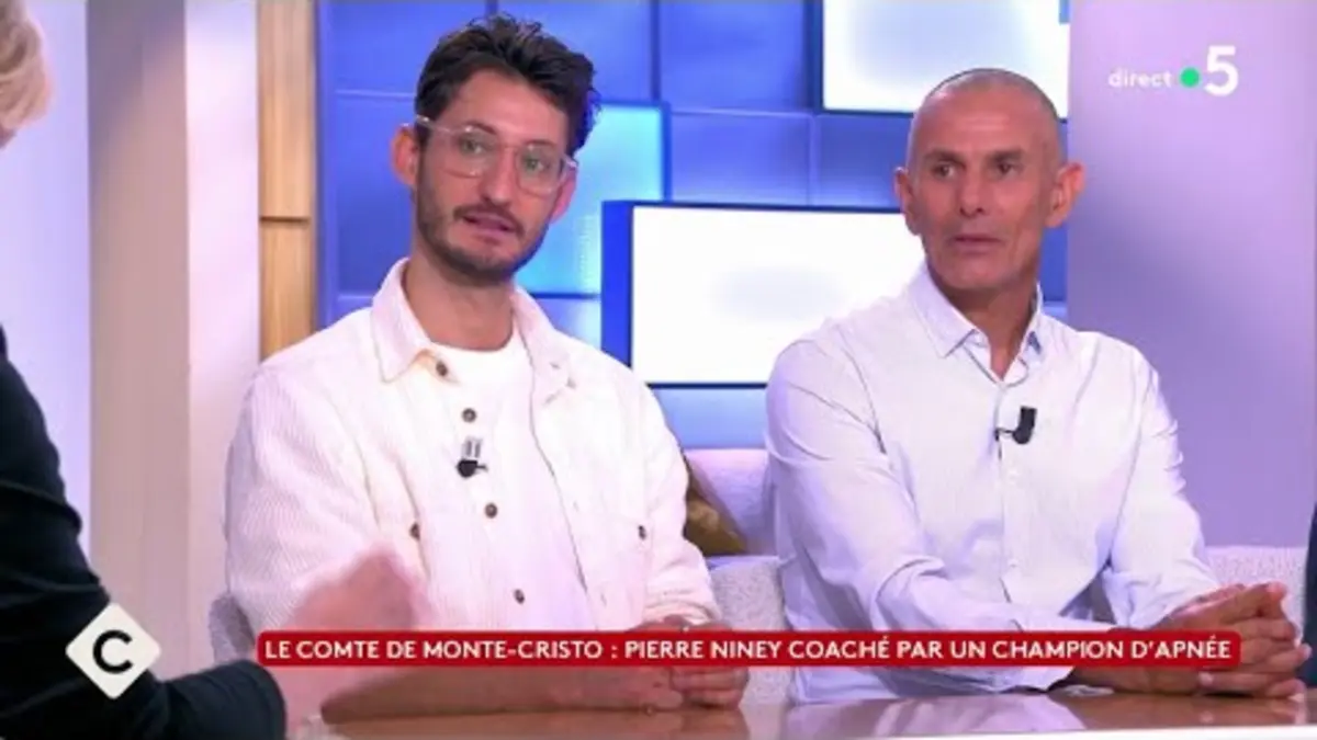 replay de Monte-Cristo : le champion d’apnée qui a tout appris à Pierre Niney - C à Vous - 27/06/2024