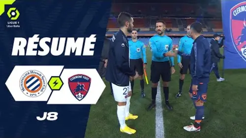 replay de MONTPELLIER HÉRAULT SC - CLERMONT FOOT 63 (1 - 1) - Résumé - (MHSC - CF63) / 2023-2024