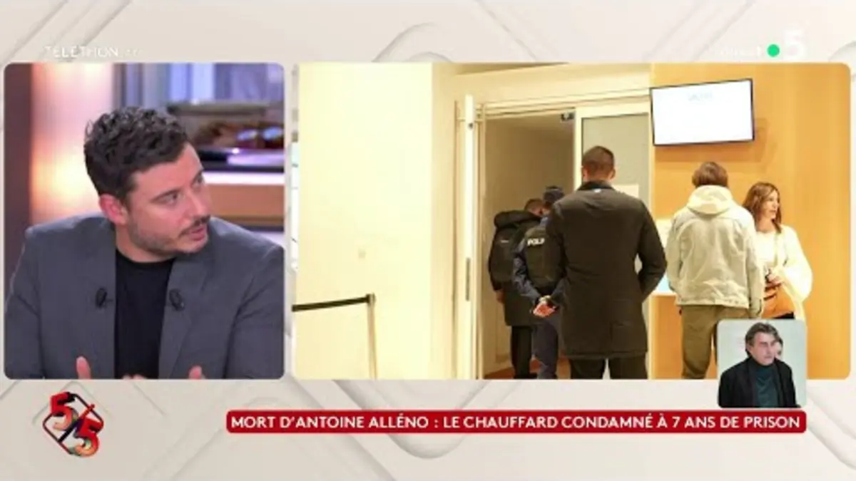 replay de Mort d’Antoine Alléno : le chauffard condamné à 7 ans de prison - Le 5/5 - C à Vous