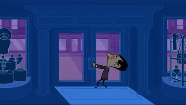 Mr Bean : la série animée : Mr Bean fait du shopping