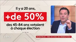 Municipales : vers un choc des générations ? - L’édito de Yaël Goosz