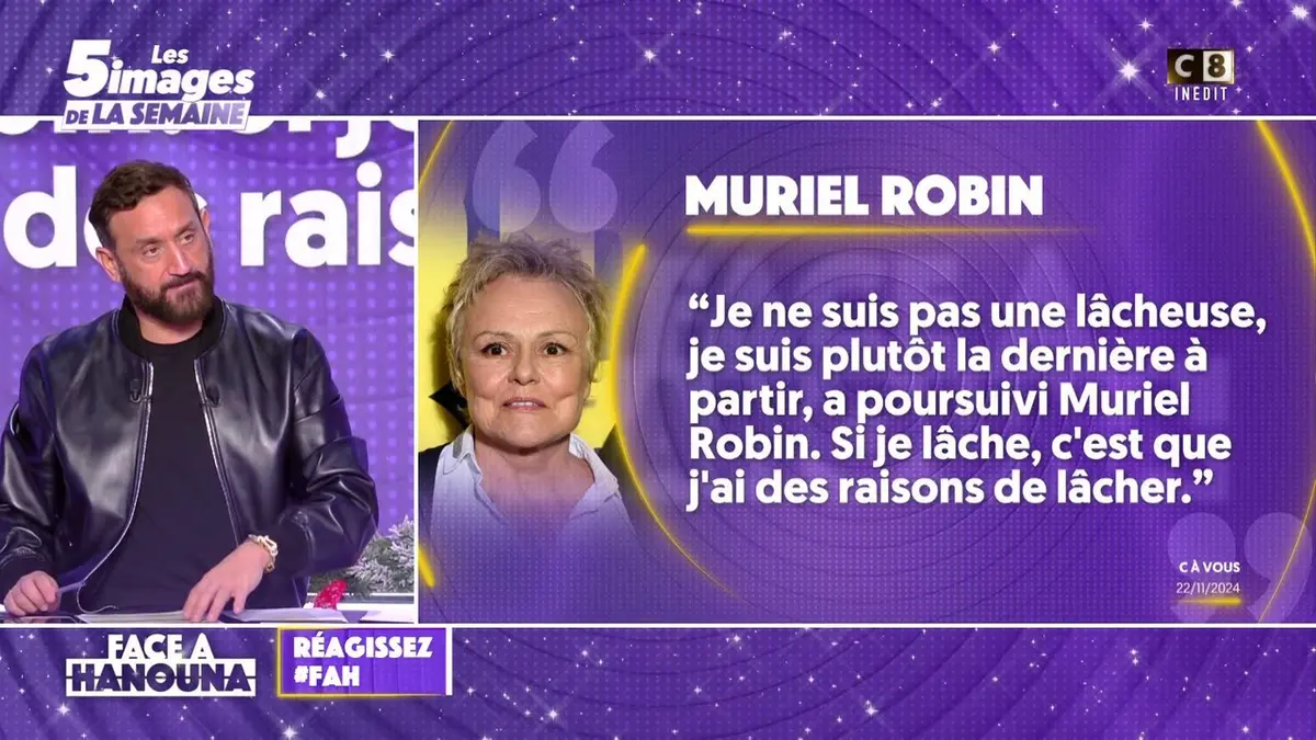 replay de Muriel Robin réagit à la condamnation de son ex-meilleur ami Pierre Palmade