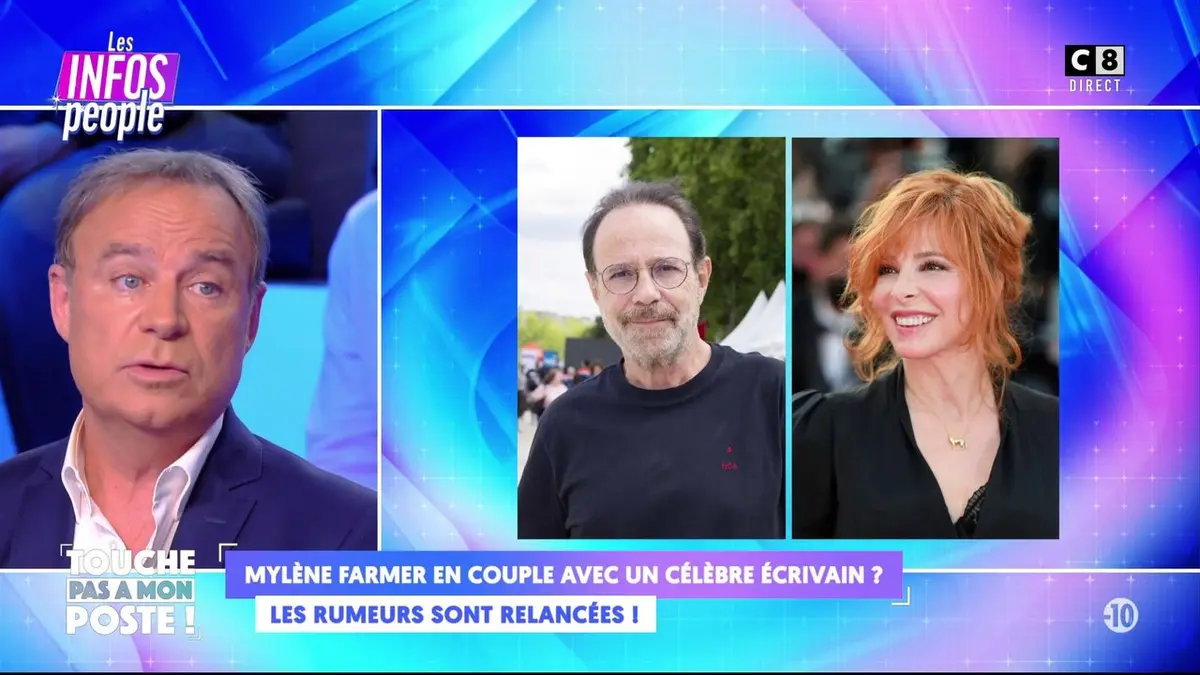 replay de Mylène Farmer en couple avec un célèbre écrivain