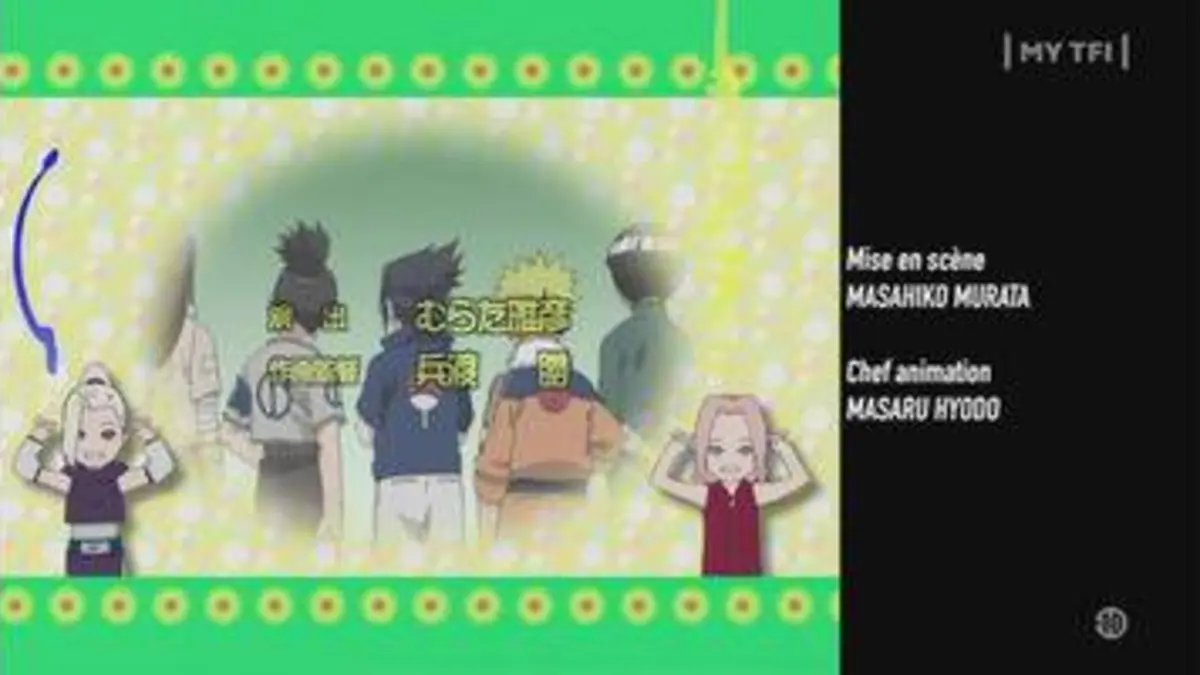 replay de Naruto - Episode 32 - Le réveil de Sakura ! Plus de figuration