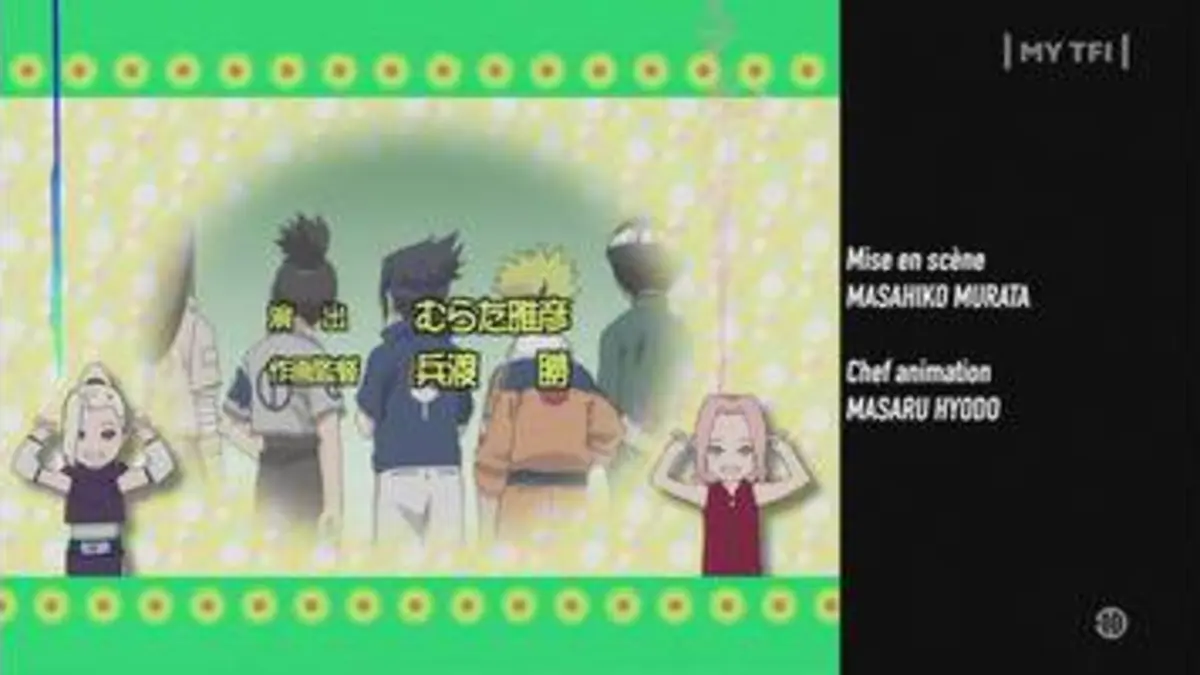 replay de Naruto - Episode 50 - Le jeu de la mort