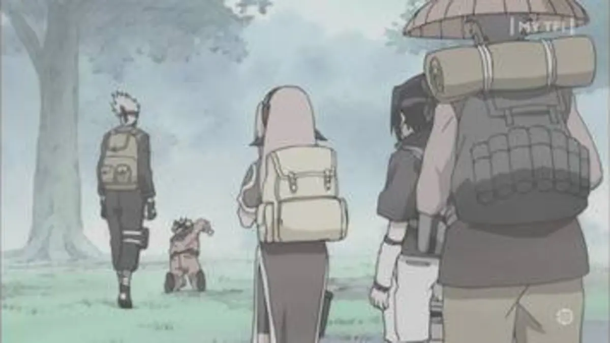 replay de Naruto - Episode 9 - Kakashi, le Ninja copieur (Le Sharingan)