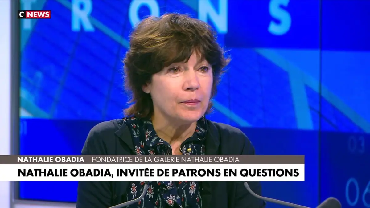 replay de Nathalie Obadia (Galerie Nathalie Obadia) : Patrons en questions (Émission du 04/11/2024)
