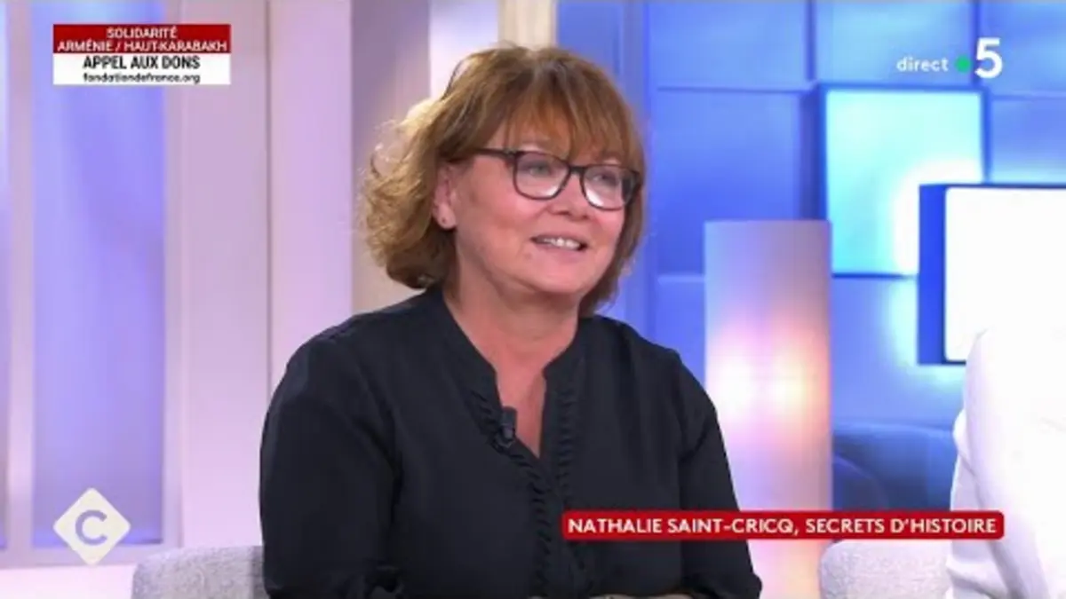 replay de Nathalie Saint-Cricq, l’histoire d’une histoire - C à Vous - 05/10/2023