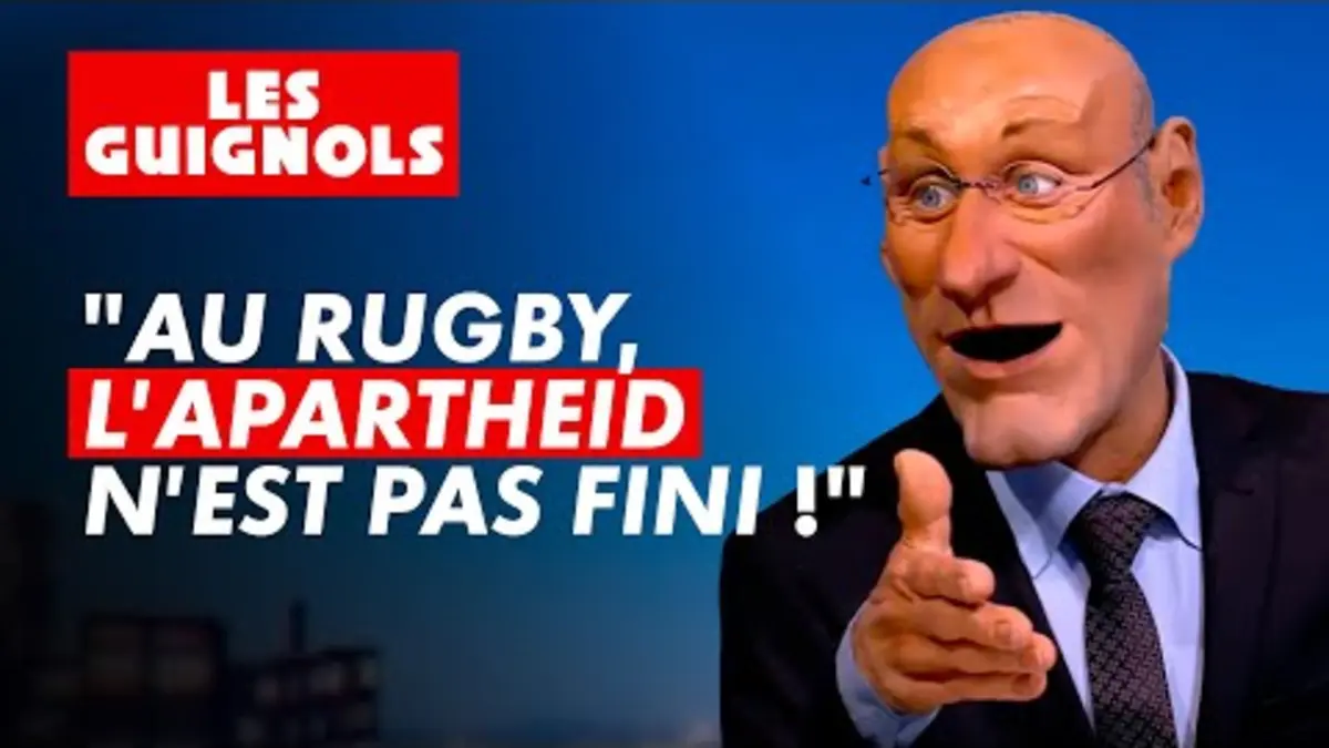 replay de Ne demandez pas à Bernard Laporte de parler de l’Afrique du Sud - Les Guignols - CANAL+
