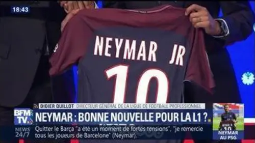 replay de Neymar au PSG: "C'est une très bonne nouvelle pour la Ligue 1", Didier Quillot