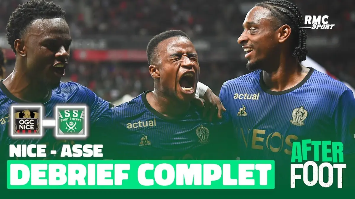 replay de Nice 8-0 ASSE : Le débrief complet de l’After foot après l’énorme humiliation des Verts