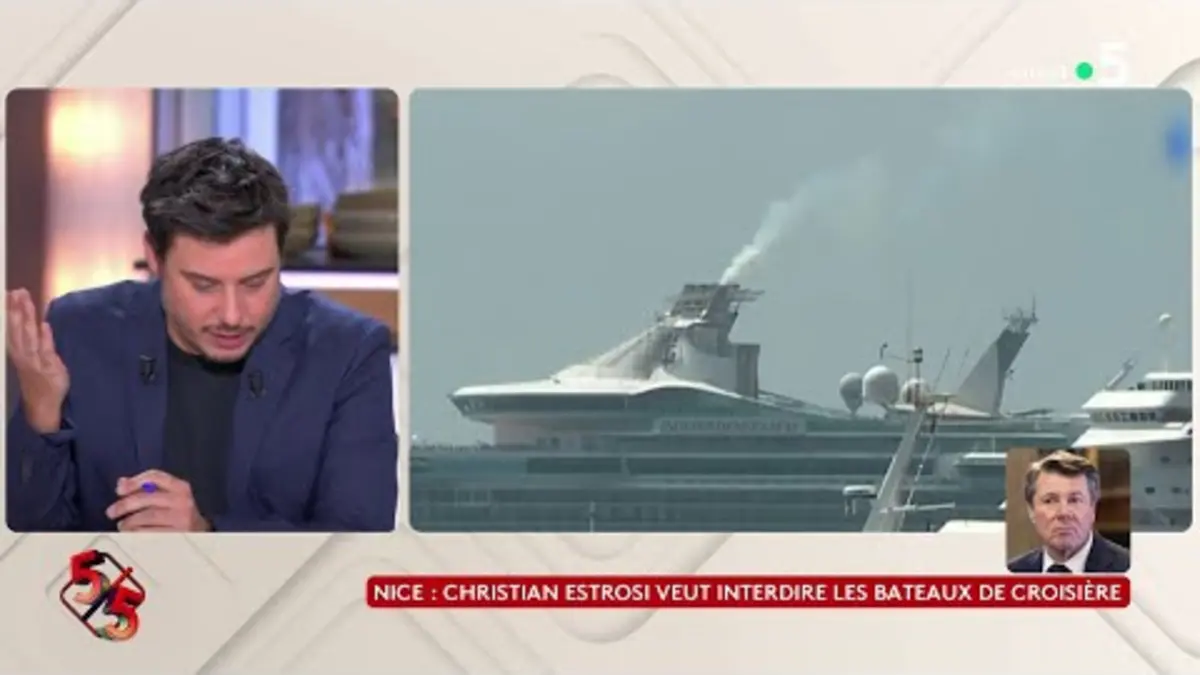 replay de Nice : Christian Estrosi veut interdire les bateaux de croisière - Le 5/5 - C à Vous