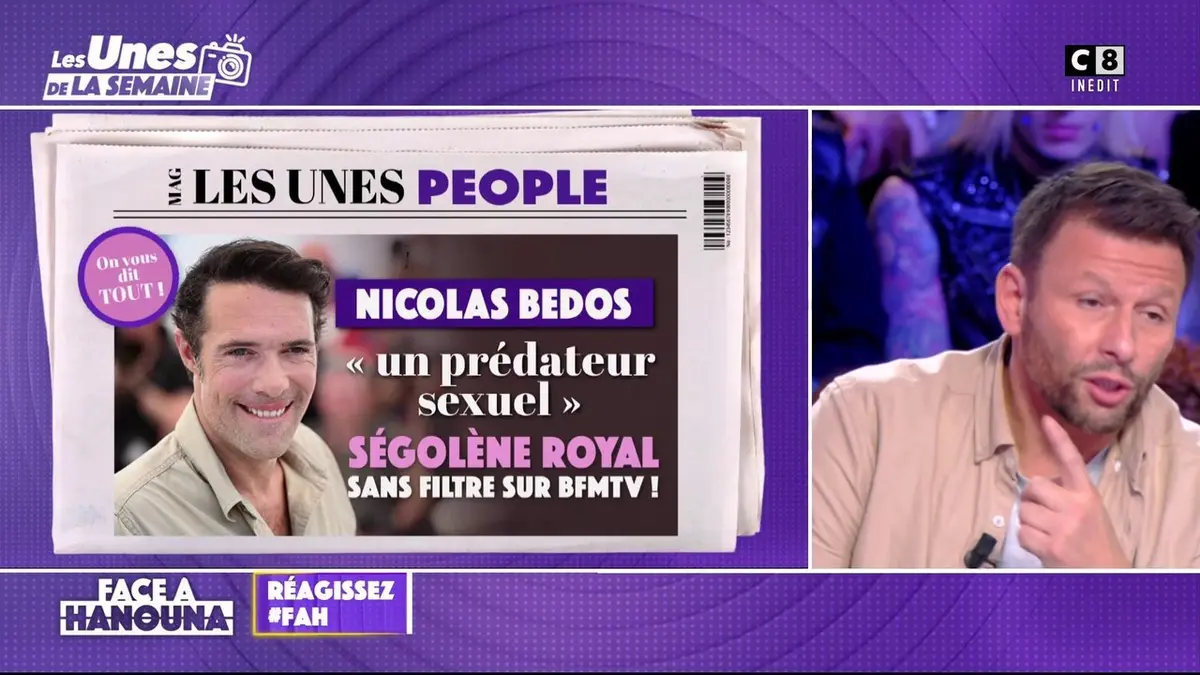 replay de Nicolas Bedos : "un prédateur sexuel", Ségolène Royal sans filtre sur l'acteur !