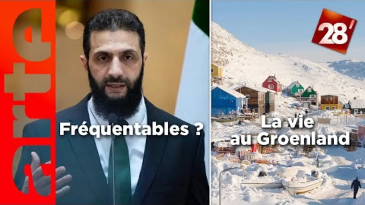 replay de Nicolas Dubreuil : la vie au Groenland / Syrie : des dirigeants fréquentables ? | 28 minutes | ARTE