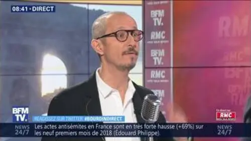 replay de Nicolas Offenstadt face à Jean-Jacques Bourdin en direct