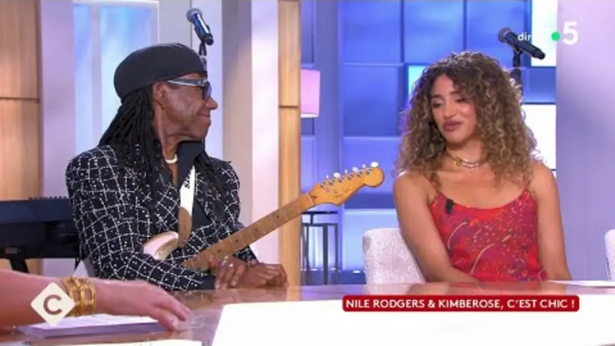 replay de Nile Rodgers & Kimberose, c’est chic ! - C à Vous - 25/06/2024