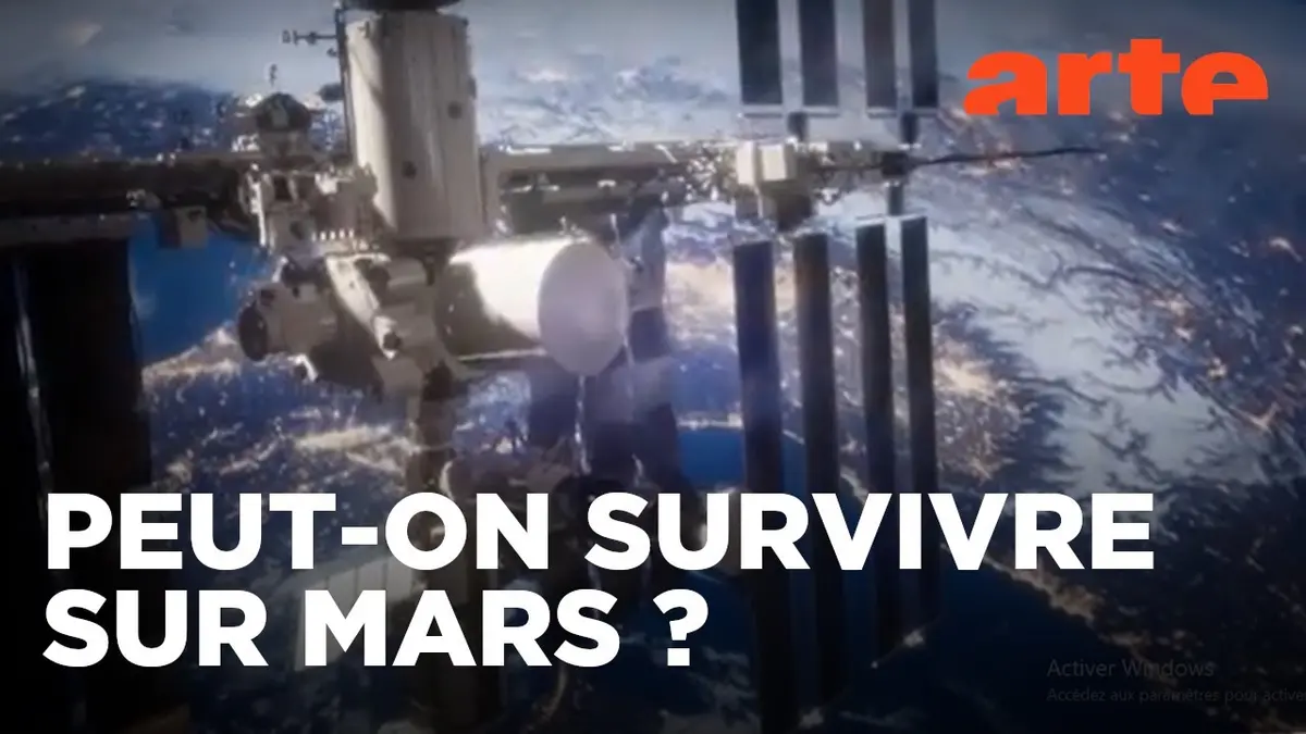 replay de Notre corps est-il prêt pour Mars ? | 42 - La réponse à presque tout | ARTE