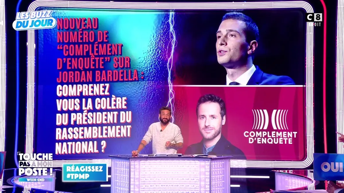 replay de Nouveau numéro de "Complément d’enquête" sur Jordan Bardella : la colère du président du RN