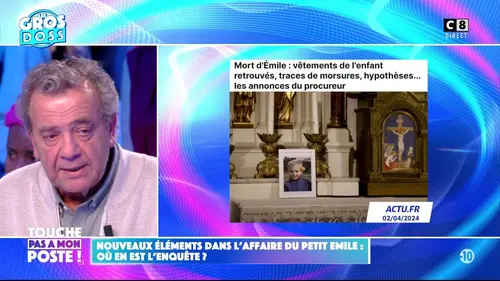 replay de Nouveaux éléments dans l’affaire du petit Emile