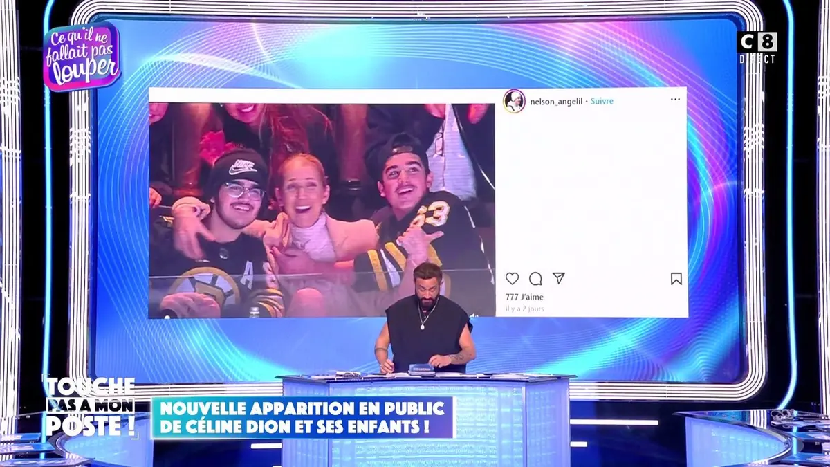 replay de Nouvelle apparition en public de Céline Dion et ses enfants !