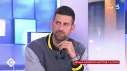 Novak Djokovic est l’invité de C à vous - C à Vous - 30/10/2023