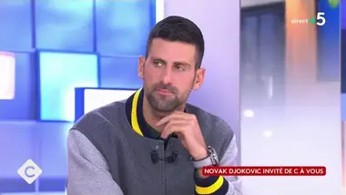 Novak Djokovic est l’invité de C à vous - C à Vous - 30/10/2023