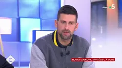 Novak Djokovic, numéro 1 du tennis mondial - C à vous - 30/10/2023