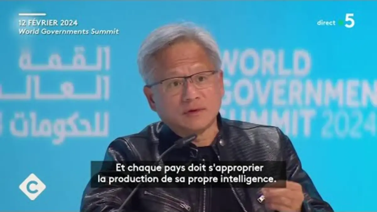 replay de Nvidia, l’intelligence artificielle reine de Wall Street - L’Édito - C à vous - 23/02/2024