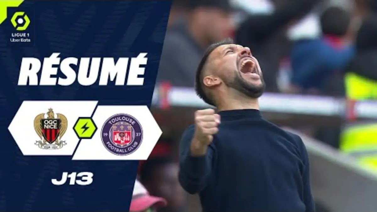 replay de OGC NICE - TOULOUSE FC (1 - 0) - Résumé - (OGCN - TFC) / 2023-2024