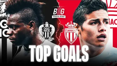 replay de OGC Nice vs AS Monaco : Les BUTS LÉGENDAIRES ⚡️