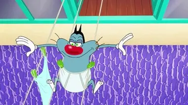 Oggy et les cafards - S04 E10 - Discorde à linge