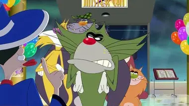 Oggy et les cafards - S04 E28 - Mister chat