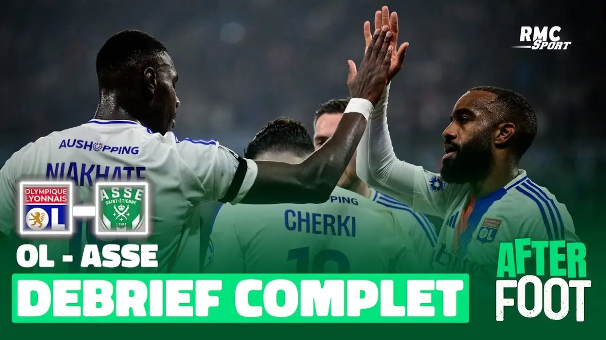 replay de OL 1-0 ASSE : Le débrief complet de l'After foot