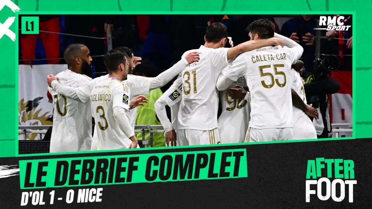 replay de OL 1-0 Nice : Le débrief complet de l’After foot après la précieuse victoire lyonnaise